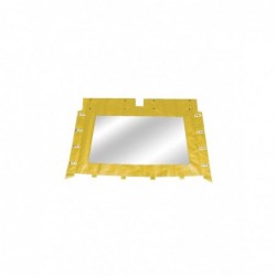 Capota trasera pvc amarilla