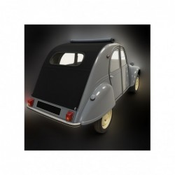 CAPOTA LARGA GRIS ANTRACITE...