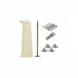 Montante izq. Completo Beige