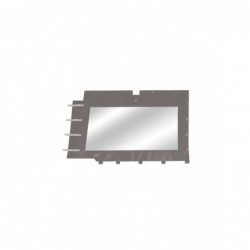 Capota lateral dcha. pvc gris