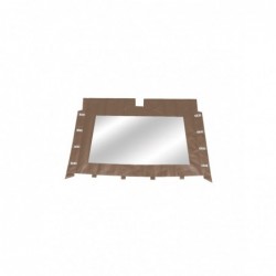 Capota trasera pvc marrón