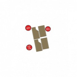 4 fondos para asientos...