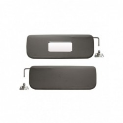 Par de parasoles negro 2cv