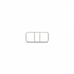 Porta maleta cromado para 2cv