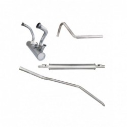 KIT TUBO DE ESCAPE COMPLETO...