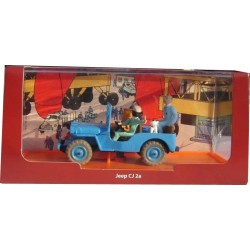 Coche Tintin Jeep CJ 2a