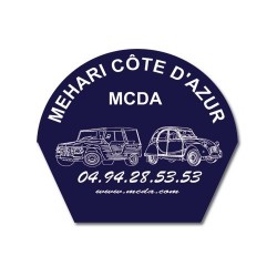 Funda azul rueda repuesto