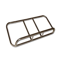 Porta maleta cromado para 2cv