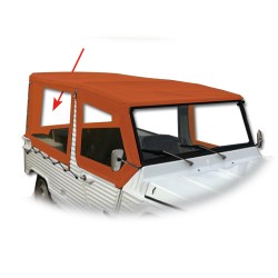 Capota trasera pvc naranja