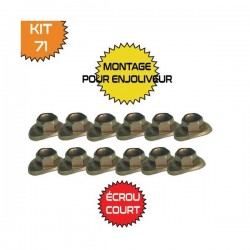 Kit 12 tuercas de rueda