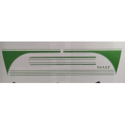 Adhesivos 2cv Dolly Verde