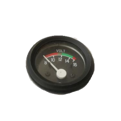 Voltímetro 8–16 V Ø52 mm