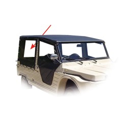 Trasera AM negra algodón