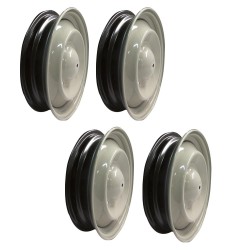 JUEGO DE 4 LLANTAS GRIS...