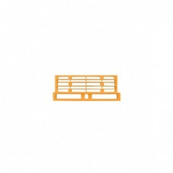 Rejilla Naranja NM en ABS...