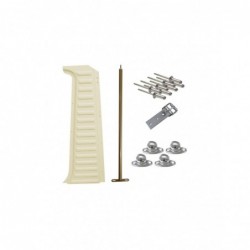 Montante izq. Completo Beige