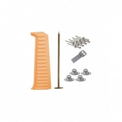 Montante izq. Completo Naranja