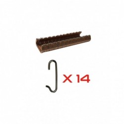 Kit completo grapas montaje...